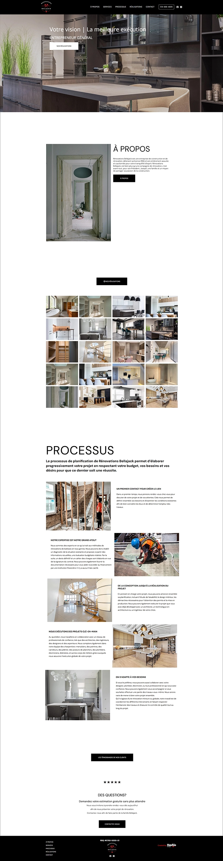 Website design